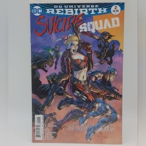 DC Universe Rebirth Suicide Squad Comic Issue #2 2016